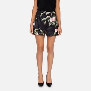 Ted Baker Catrena peach blossom side bow shorts- size 14